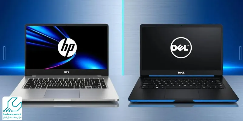 تفاوت لپ تاپ استوک دل با اچ پی از نظر کیبورد و تاچ پد