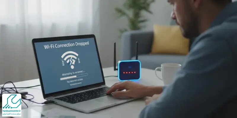 عدم اتصال لپ تاپ به wifi