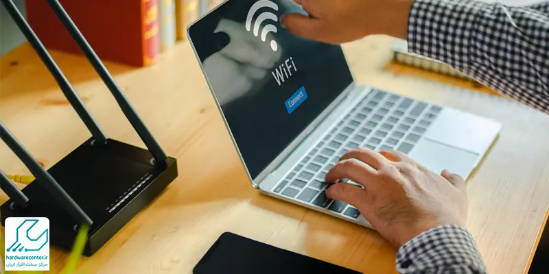 متصل نشدن لپ تاپ به وای فای